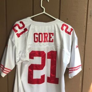 #21 Gore 49ers Jersey